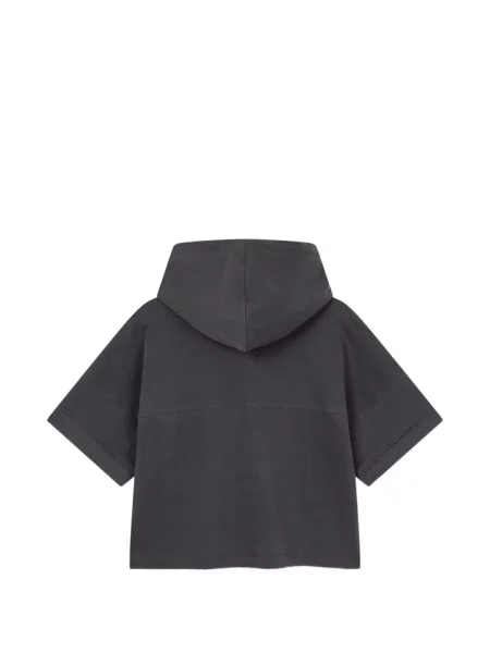 Μικρός hoodie Tomboy με σχέδιο μαύρο