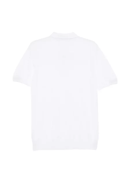 Tricou polo Kiton alb