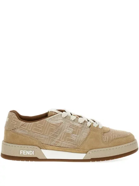 Sneakersy Fendi skórzane