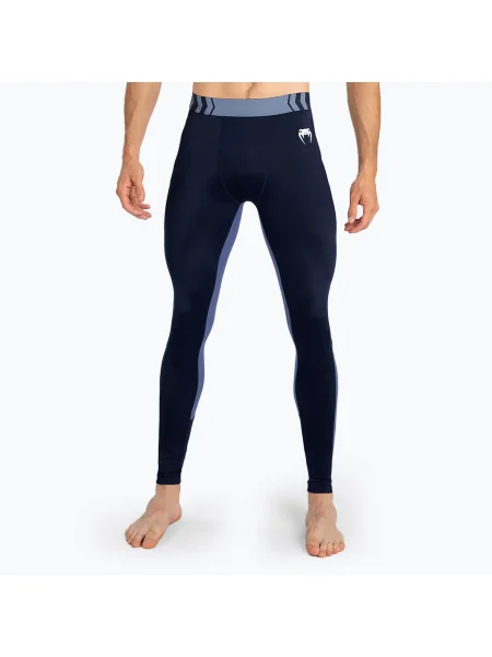 Venum Tempest Spats férfi edző leggings tengerészkék. Méret: M