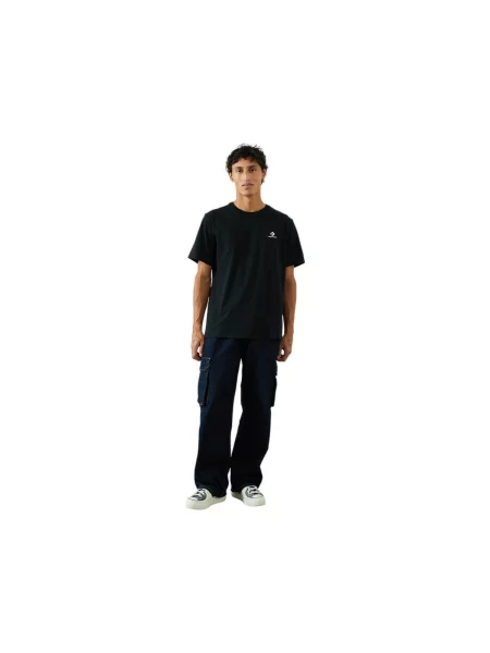 Tricou Converse cu broderie negru