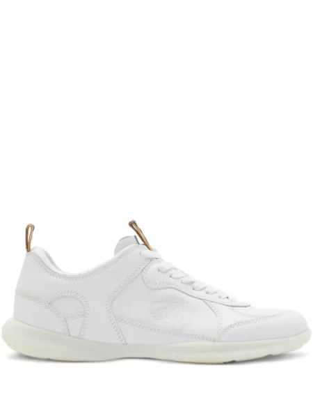Sneakerși Burberry alb