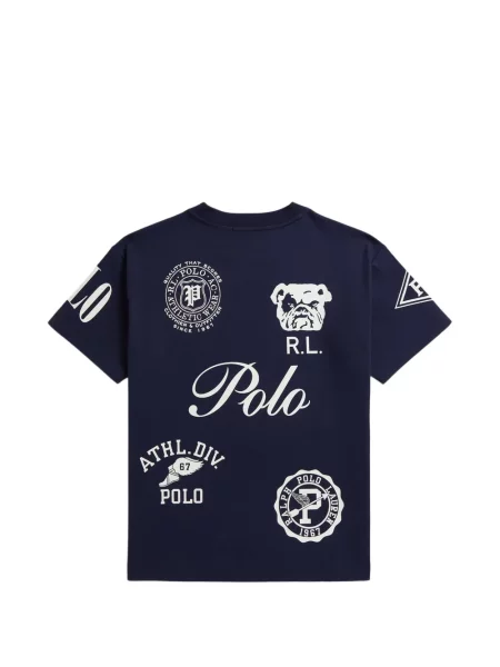 Koszulka polo dziecięca Polo Ralph Lauren niebieska