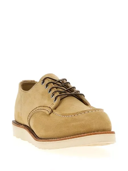 Σκαρπίνια oxford Red Wing Shoes υφαίνω διαγωνίως κόκκινο