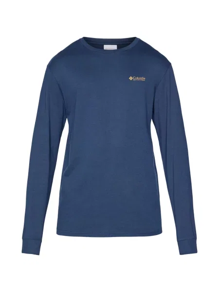 COLUMBIA Tricou funcțional Explorers Canyon albastru închis / galben curry / verde roșu