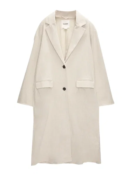Pull&Bear Prehoden plašč ecru