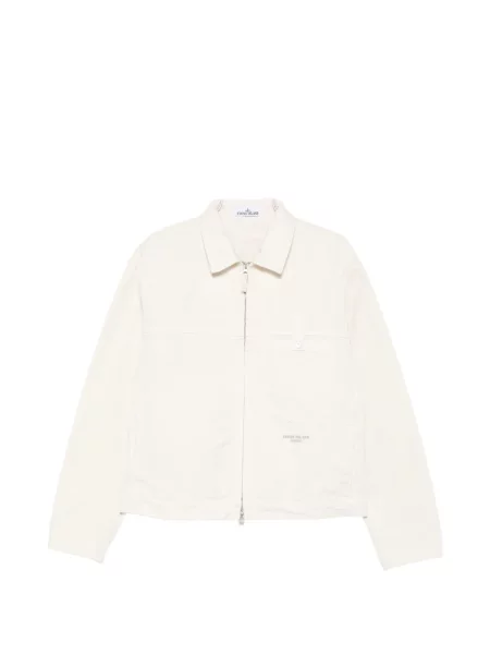 Jachetă-cămașă Stone Island cu broderie