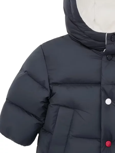 Kurtka dziecięca Moncler Enfant niebieska