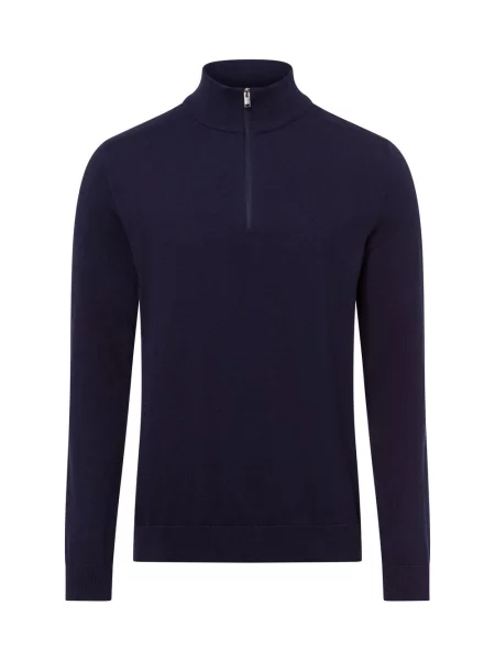 Selected sweter z dzianiny SLHBerg Mężczyźni XXL niebieski