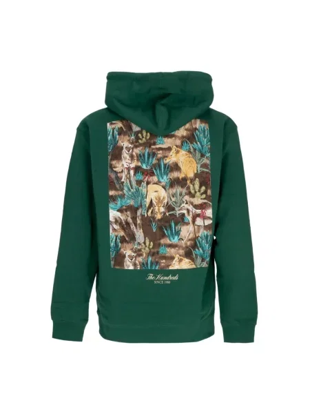Bluza z kapturem The Hundreds z kapturem zielona