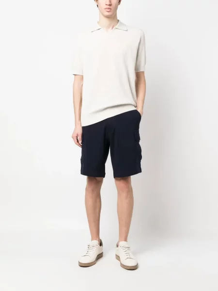 Tricou polo Brunello Cucinelli tricotate