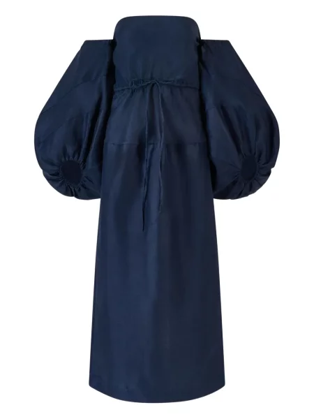 Rochie midi Rosie Assoulin până la genunchi de costum albastru