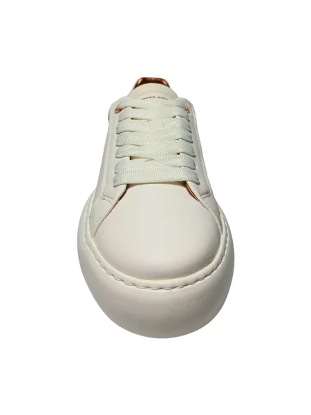 Sneakersy Alexander Smith skórzane białe