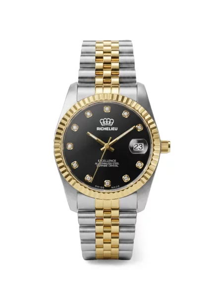 Ceas Richelieu Swiss clasic negru