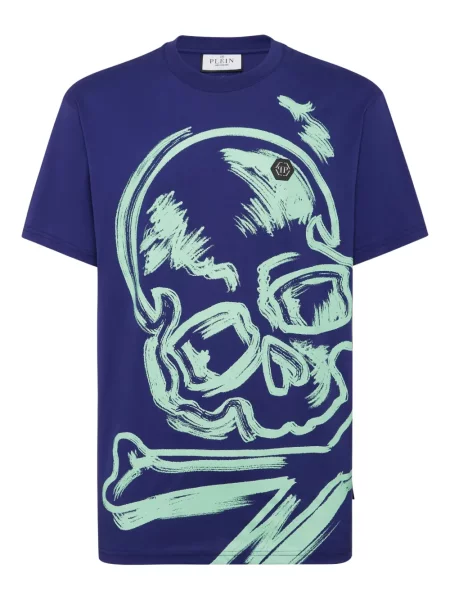 Tricou Philipp Plein albastru