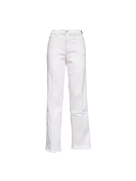 Jeansy 7 For All Mankind białe