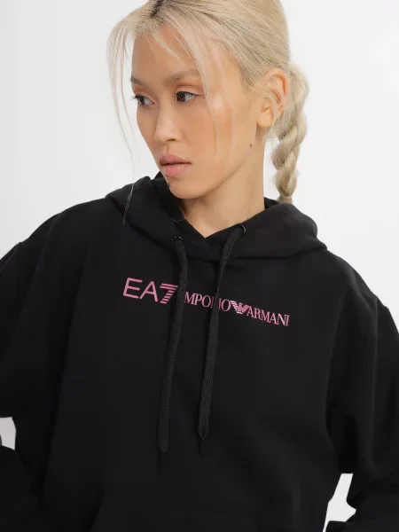 Худи Ea7 черное