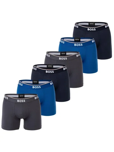 BOSS Boxeralsók kék szürke