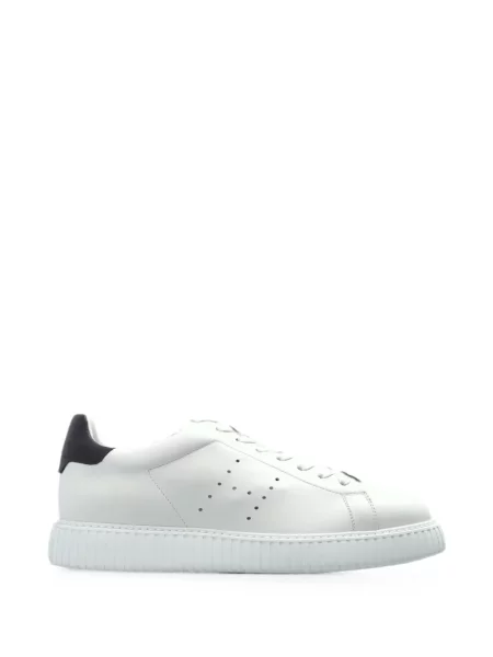 Sneakerși Hogan din piele alb