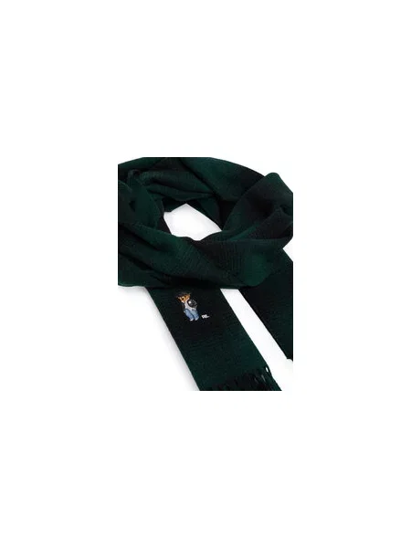 Polo Ralph Lauren šal za žene od vune zelena