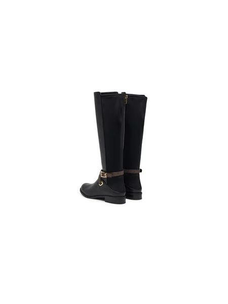 Čizme ispod koljena MICHAEL Michael Kors Rachel Flat Boot crna