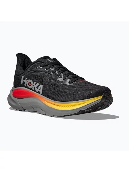 Кросівки для бігу HOKA Clifton 10 black/grey чорні