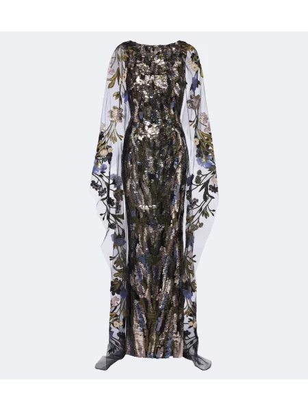 Rochie Elie Saab cu model floral