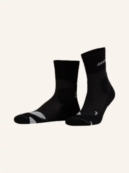 Cep Skarpety Trekkingowe Merino Compression Socks Hiking grau szare