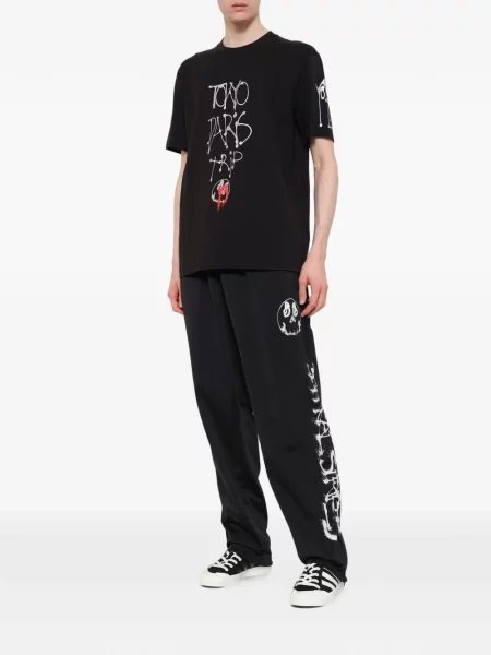 Tricou Y-3 cu imagine negru