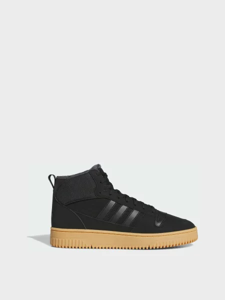 Кожаные ботинки Adidas черные