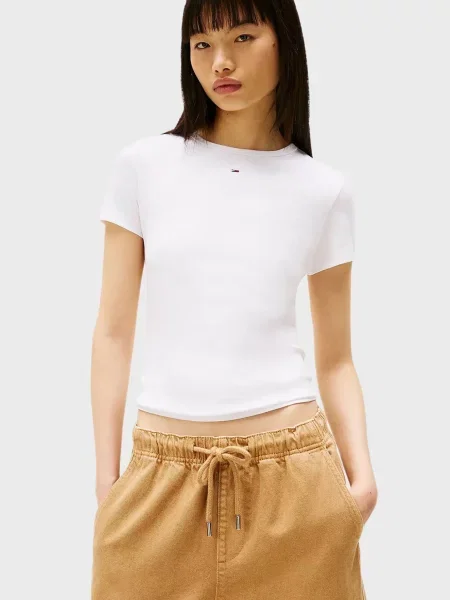 Футболка Tommy Jeans біла
