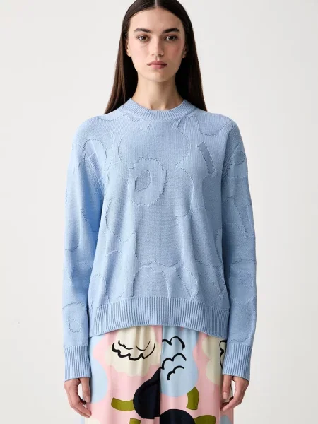 Marimekko pulover pentru femei din albastru
