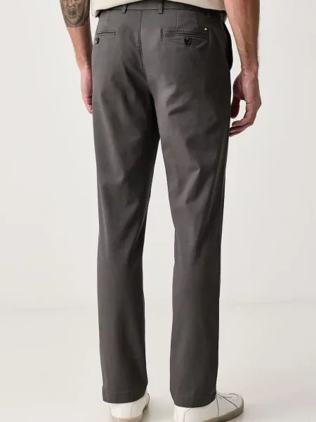 Tommy Hilfiger spodnie chinos z bawełną szare