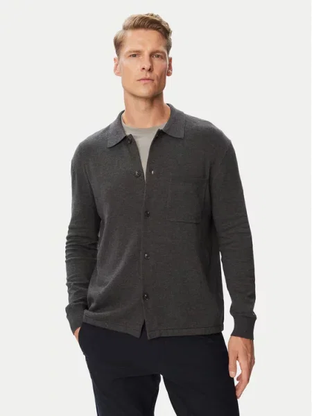 Kardigan Tommy Hilfiger šedý