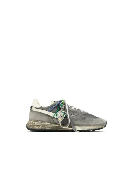 Sneakersy Autry skórzane szare