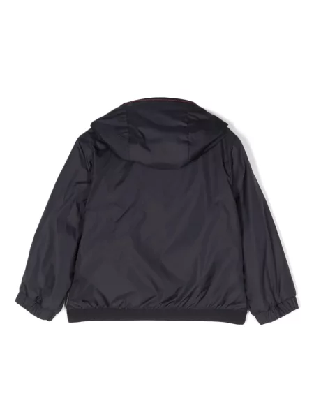 Kurtka dziecięca Moncler Enfant niebieska