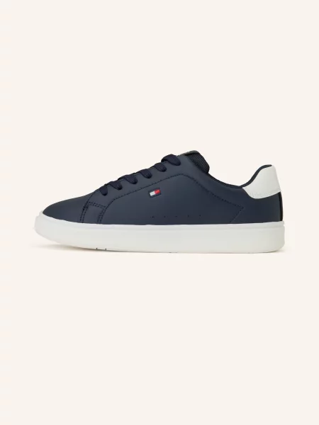 Tommy Hilfiger Tenisky tmavě modrá / červená bílá