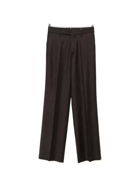 Pantaloni Berwich de lână maro