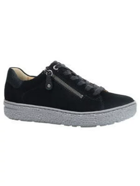 Sneakersy Hartjes skórzane czarne