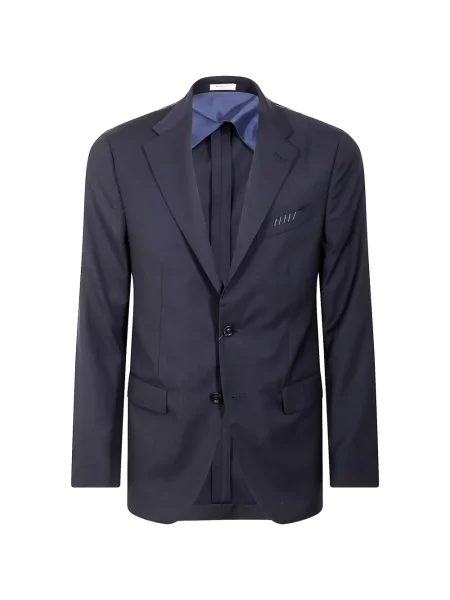 Vlněné sako Boglioli modré