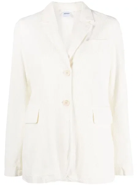 Marynarka Aspesi prążkowana biała