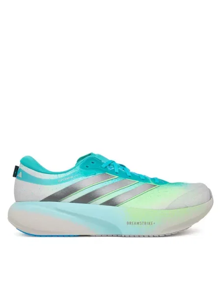 ADIDAS PERFORMANCE Bėgimo batai Supernova Rise 3 / antracito / smaragdinė / šviesiai žalia pilka