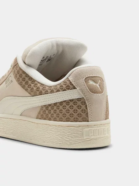 Замшевые кеды Puma бежевые
