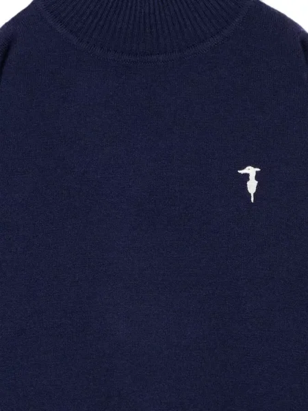 Sweter dziecięcy Trussardi niebieski