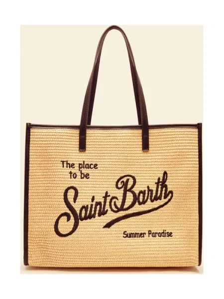 ST.Barth Geantă shopper Vivian bej