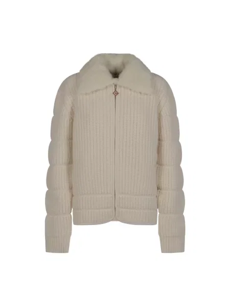 Sweter Casablanca wełniany biały