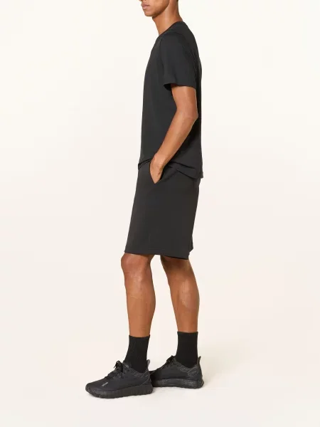 Lululemon Szorty Dresowe Smooth Double Knit schwarz czarne