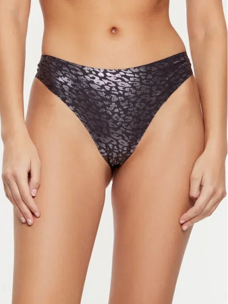 Chantelle Chilot tanga Soft Stretch Bleumarin gri