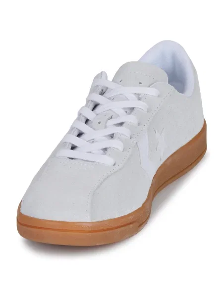 Szarvasbőr félcipő Converse fehér