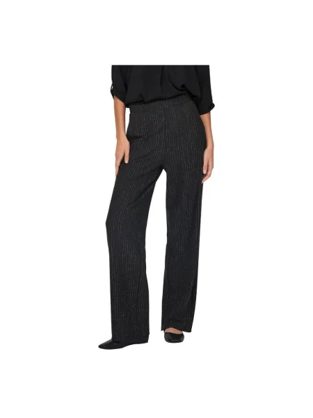 Pantaloni Jacqueline De Yong negru